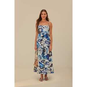 Off-White Mantas Organic Cotton Maxi Dress size medium